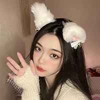 방울 고양이 머리띠